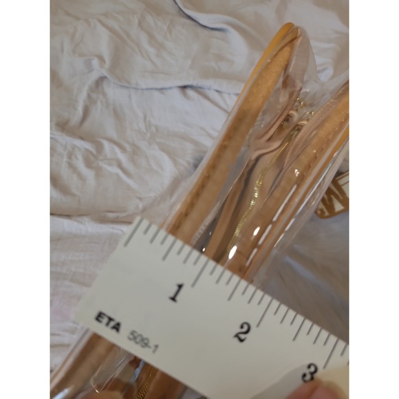 Steve Madden Clear Stadium Crossbody bag makeup travel wide adj. Strap concert - Picture 8 of 10